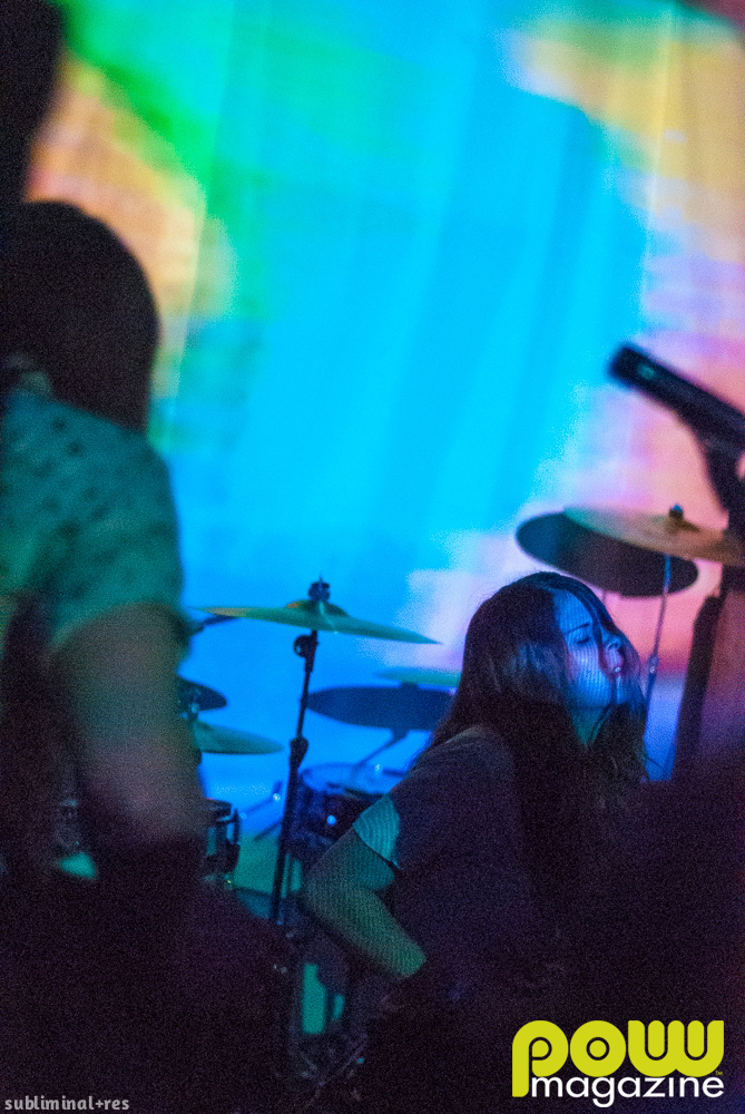Thee Oh Sees, Mind Meld, POW! Non Plus Ultra D.I.Y. venue, Los Angeles, Feb 13, 2016
