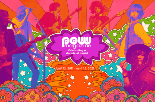 Pow Magazine April 15, 2011 - 2021 powmagazine.org "Celebrating a decade of music!" 10th anniversary banner designed by Camilla Wyness. https://splatdesignbycamilla.com Musicians L-R: Peter Maffei from The Electric Magpie // Photo: Phoebe Lula Photo Peter Danzig from Down And Outlaws // Photo: Kristin Groener Joshua A F Cook // Photo: Ellie Doyen Bianca Ayala from The Tissues // Photo: Grace Dunn Shea Roberts from The Richmond Sluts // Photo: Ernesto Perez Becca Davidson from SPINDRIFT // Photo: Naomi Cherie Bessette